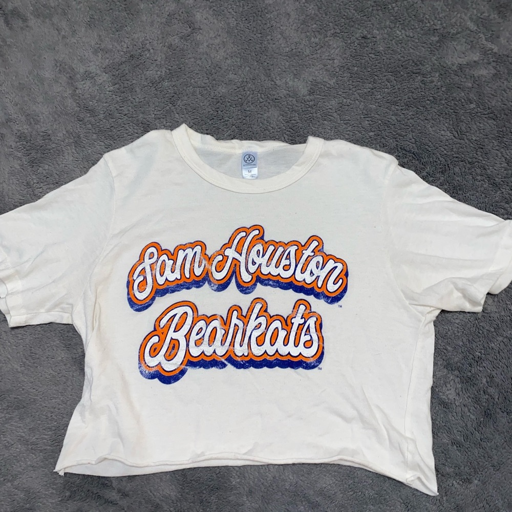 sam houston crop top